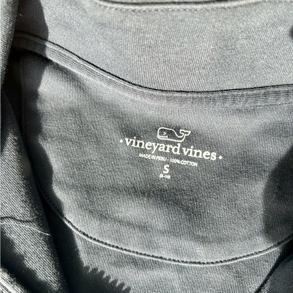 Vineyard Vines Quarter-Zip boys size small navy blue - Picture 3 of 5